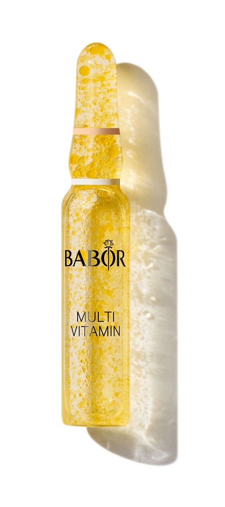 Bodegón de productos Babor Fluids