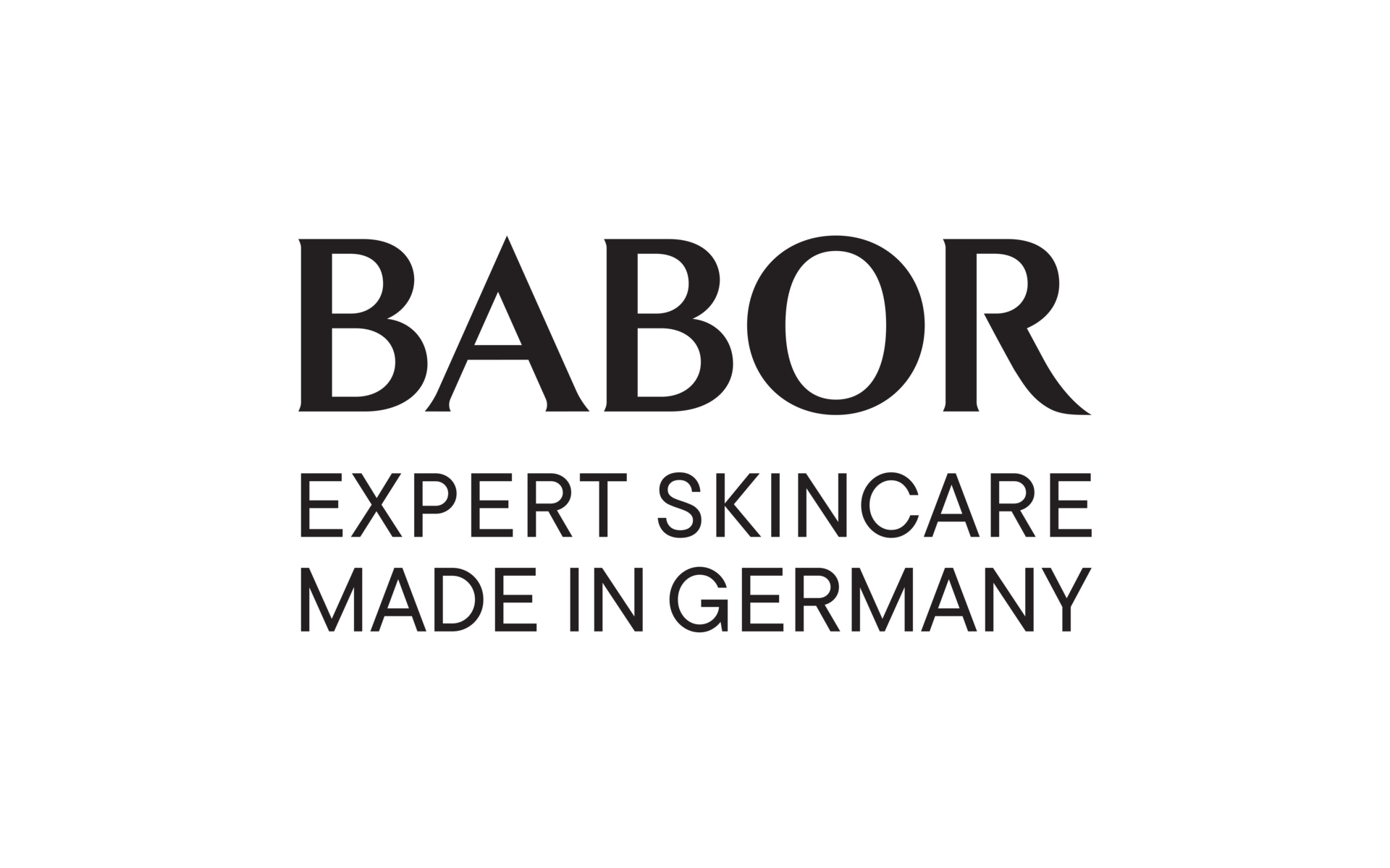logo babor expert skincare made in Germany